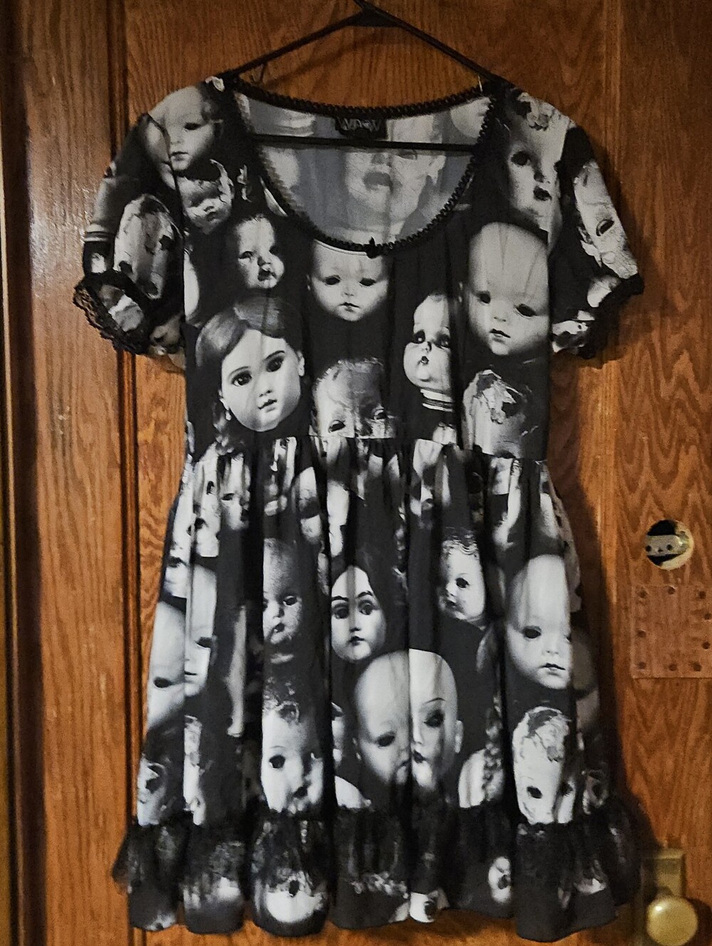Widow Wayward Souls Babydoll Dress XXL Dolls Kill Goth Punk
